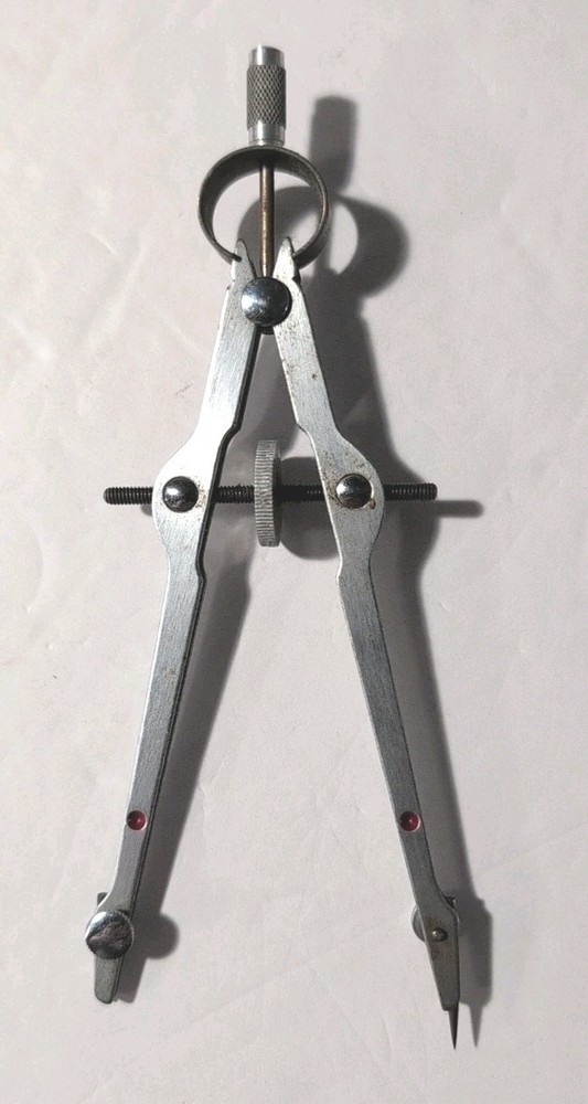 Vintage Vemco Compass Drafting Tool Made In USA 6.5”