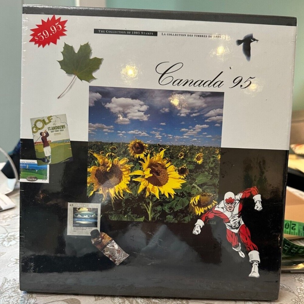 Canada 95 – Complete 1995 Stamp Collection (MNH) Mint Never Hinged Set