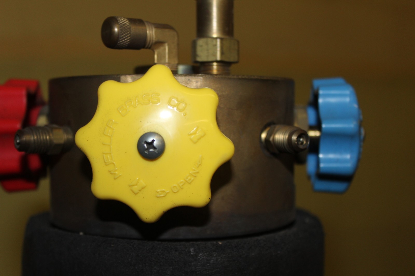 MUELLER BRASS CO STREAMLINE RECOVERY DEVICE SRD 1 H-VAC CYLINDER