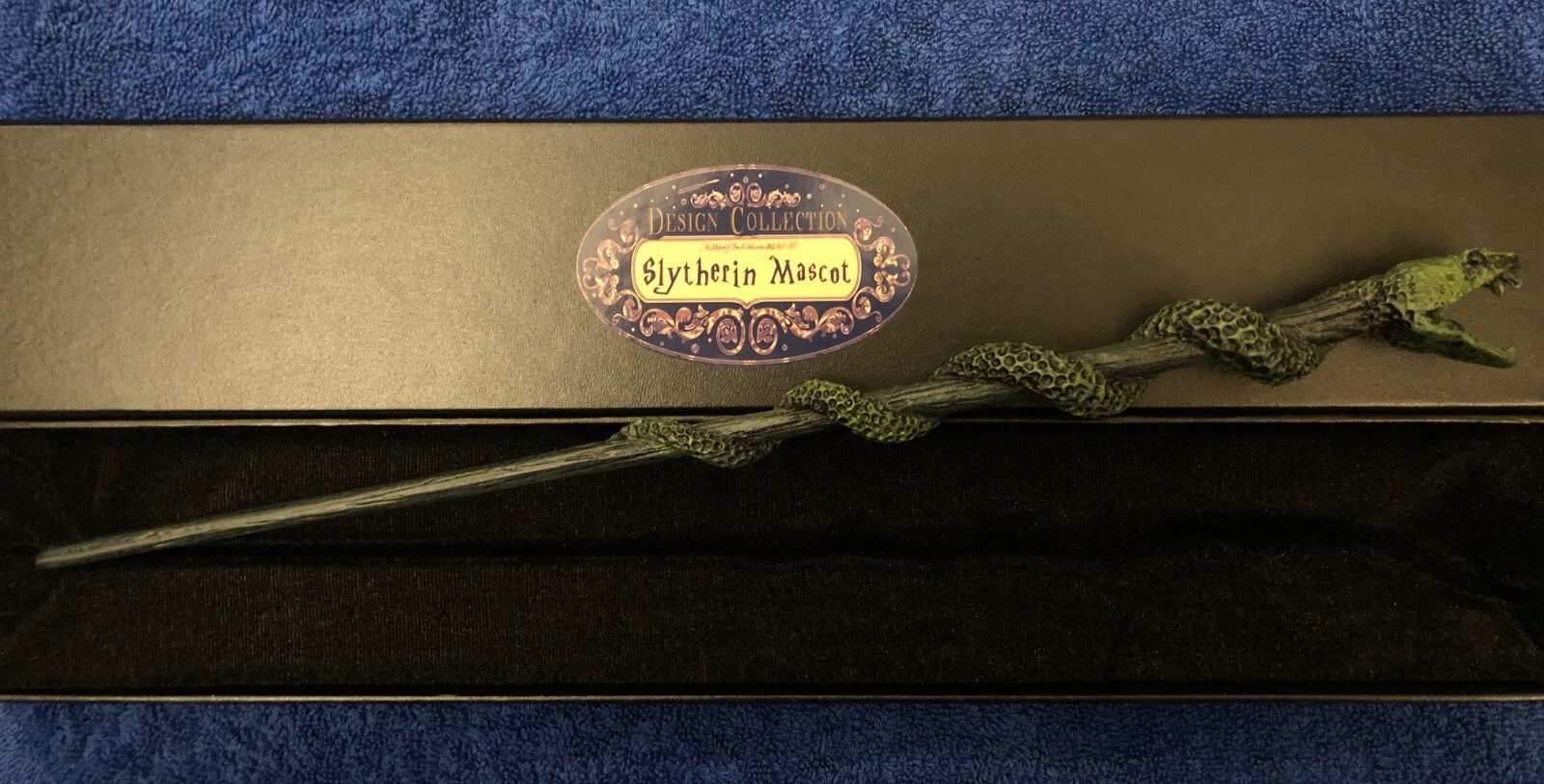 Slytherin Mascot Wand 14", Harry Potter, Design Collection, Wizarding World HP