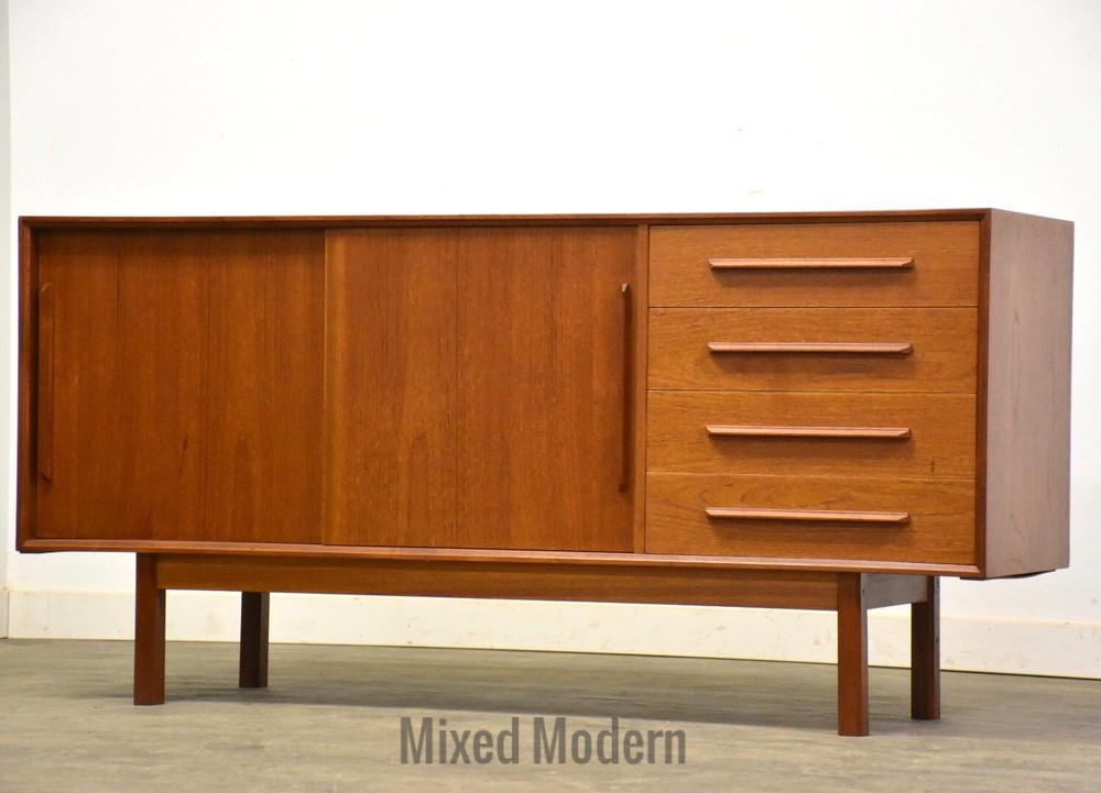 Danish Modern Teak Credenza