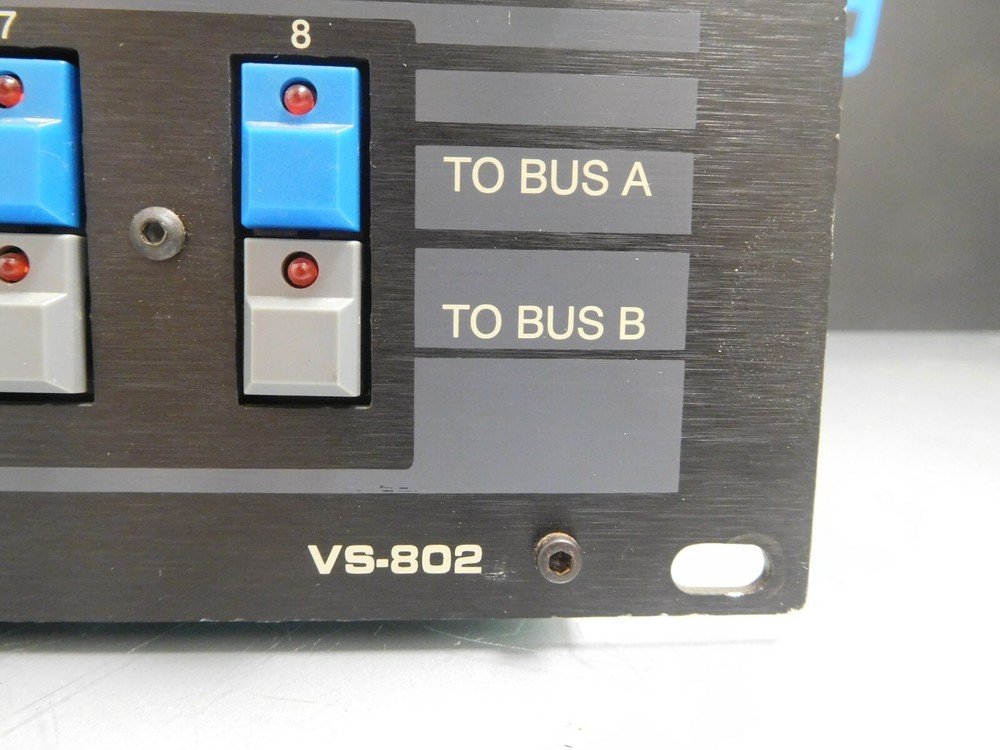 Kramer VS-802 Vertical Interval 8x2 Matrix Switcher 8-Input Selector BNC