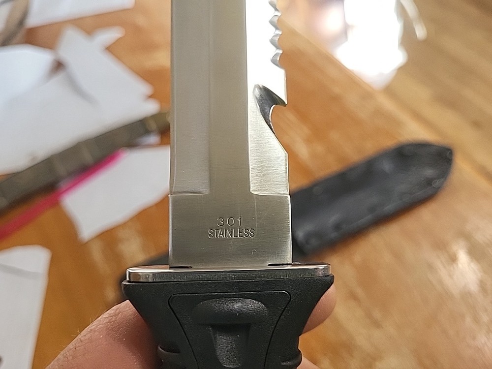 Oceanic Dive Knife 301 Stainless