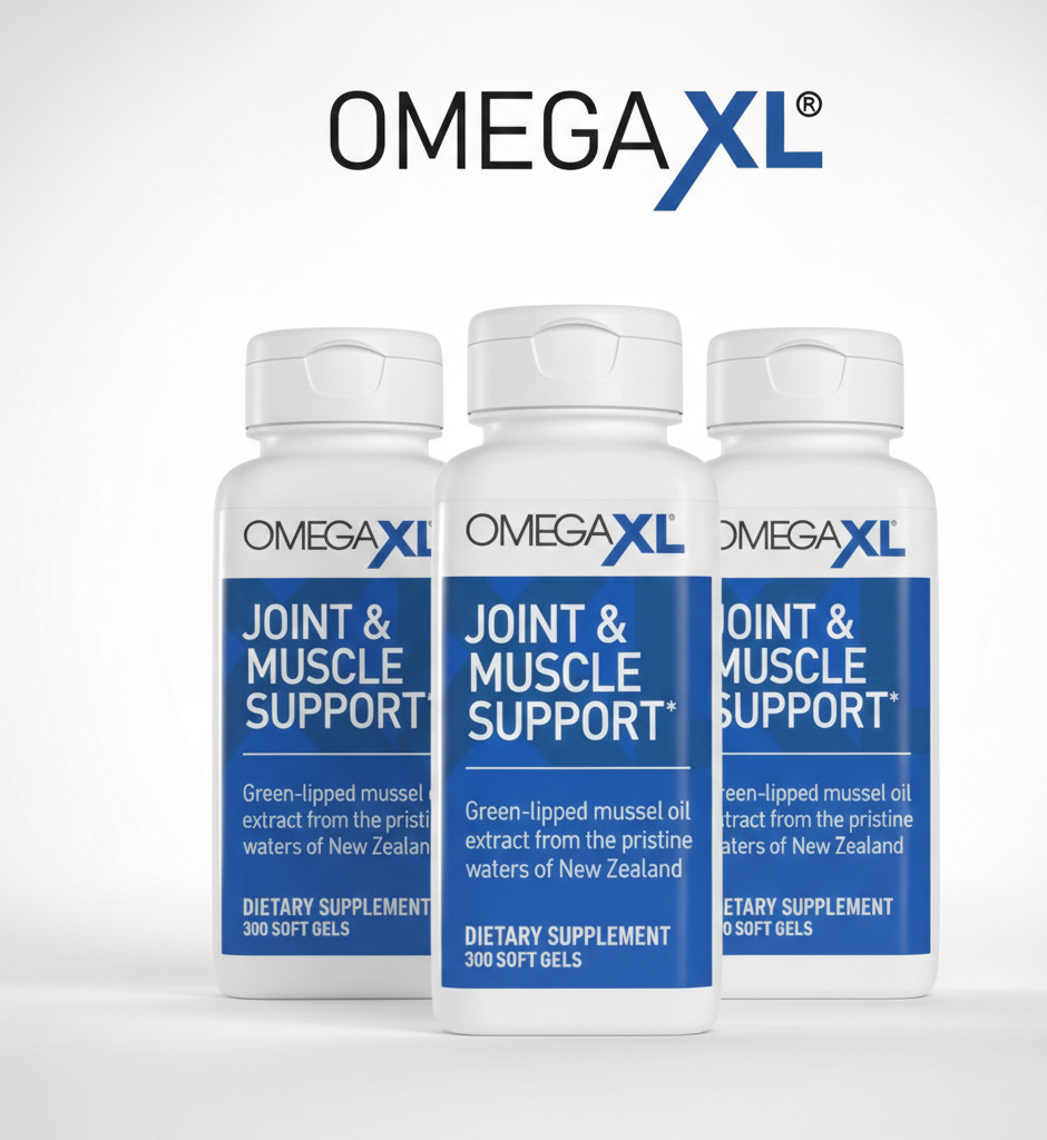 3Pack Omega XL 300 Capsules-Green Lipped Mussel Joint & Muscle Relief Supplement