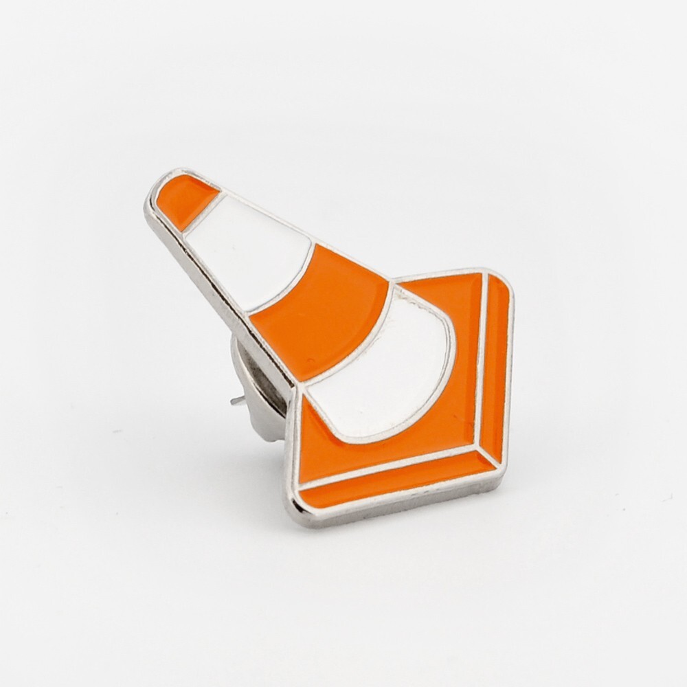 PinMart's Construction Cone Pin