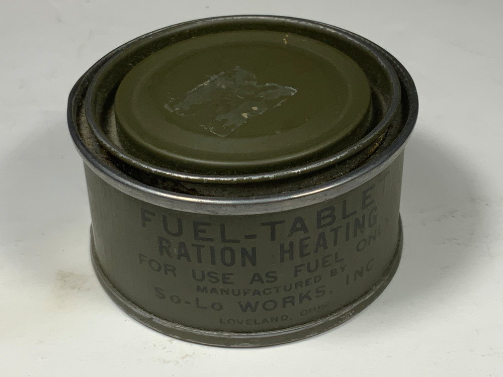 NOS  FUEL-TABLET  RATION HEATING - So - Lo WORKS, INC   #17