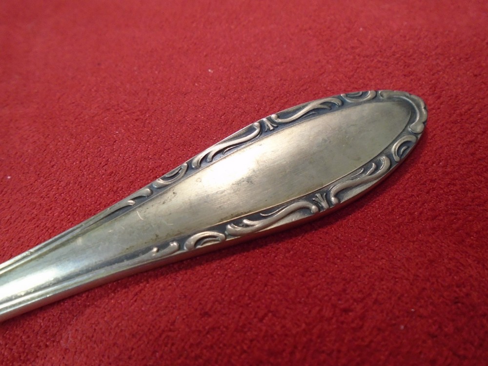 5 German 800 Silver Salad Forks (#2243)
