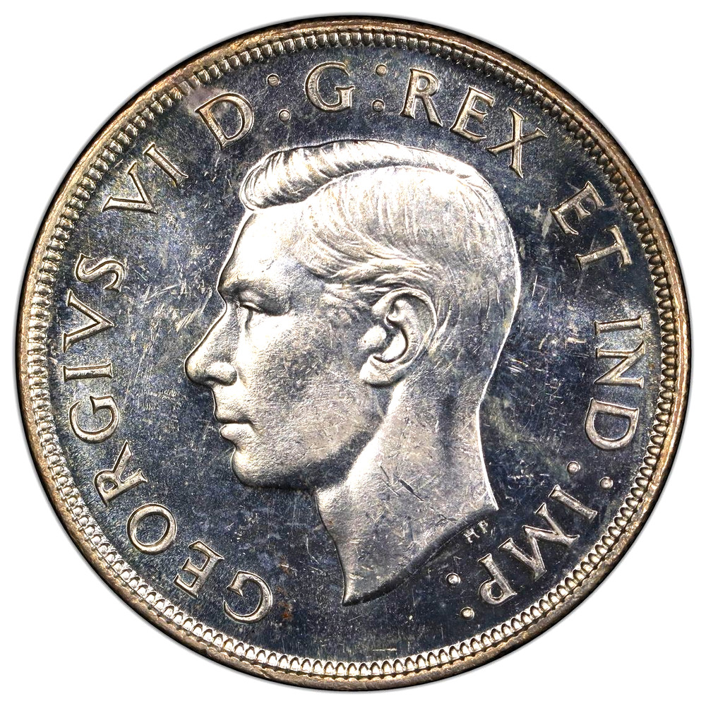 Canada 1946 $1 Silver Dollar PCGS MS 63