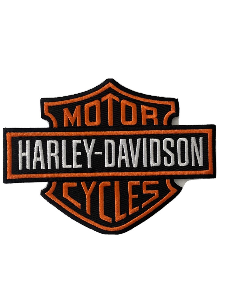 Harley Davidson 7” By 5.5 “Classic Logo Patch Great Detail .