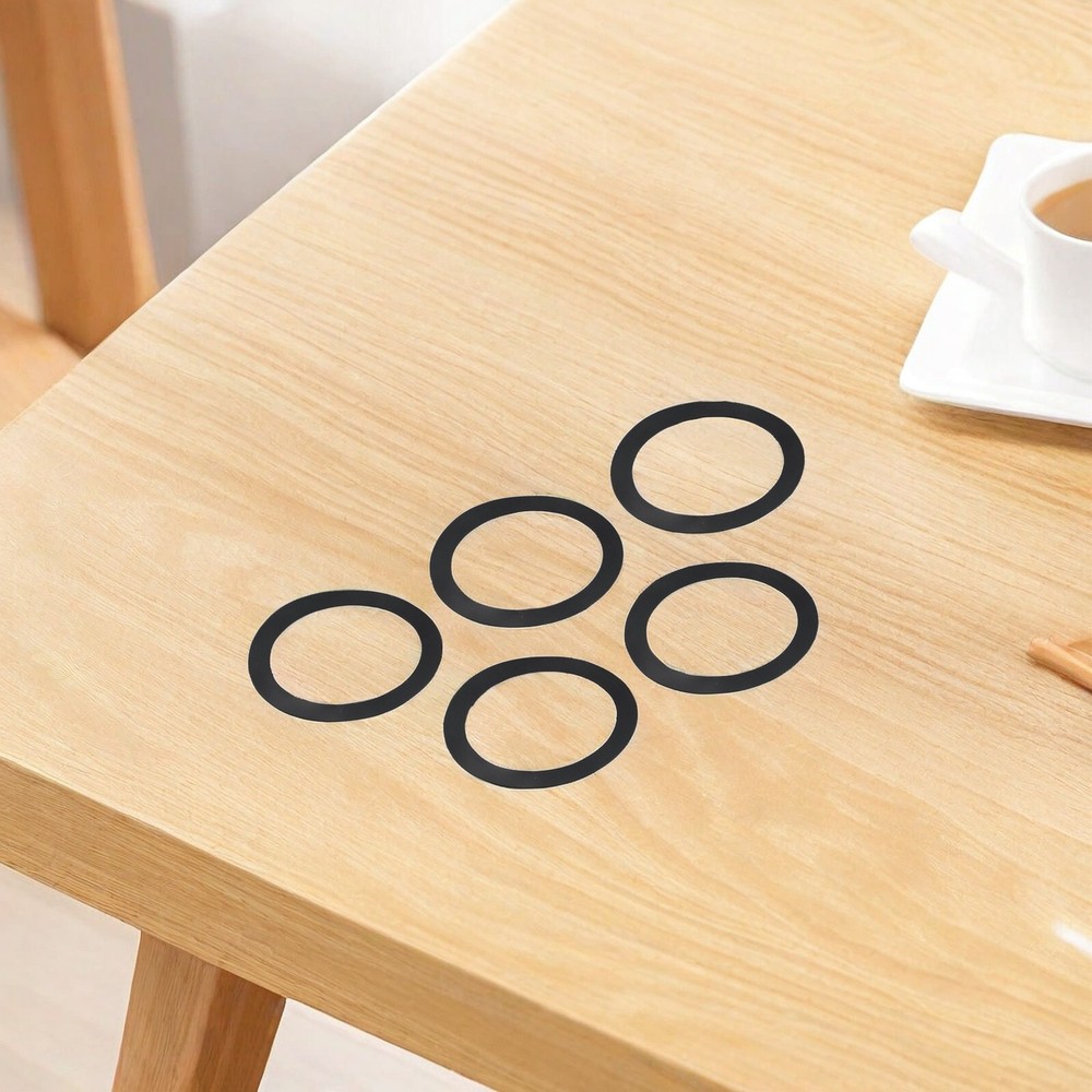 Seal Ring Strainer Gasket 5pcs Drain For 3-1/2 Inch Kitchen Replacement