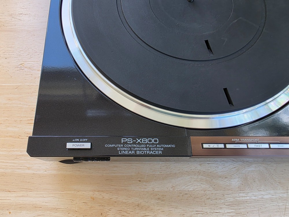 Sony PS-X800 Linear Biotracer Turntable - Nice!