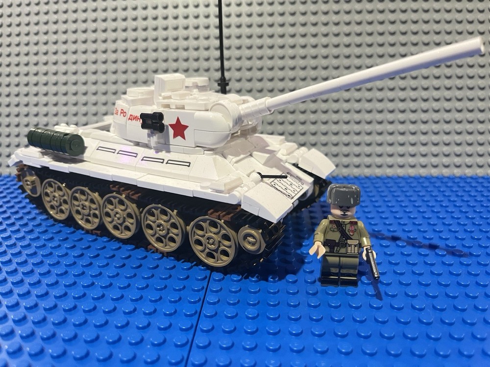 Brick built Soviet T-34