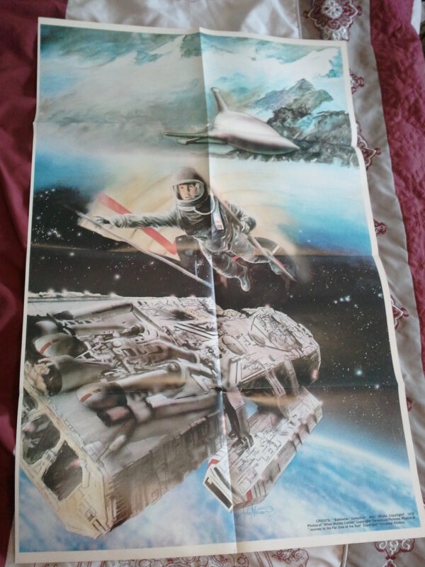 Battlestar Galactica Poster # 4 Space Walk by John Allison x