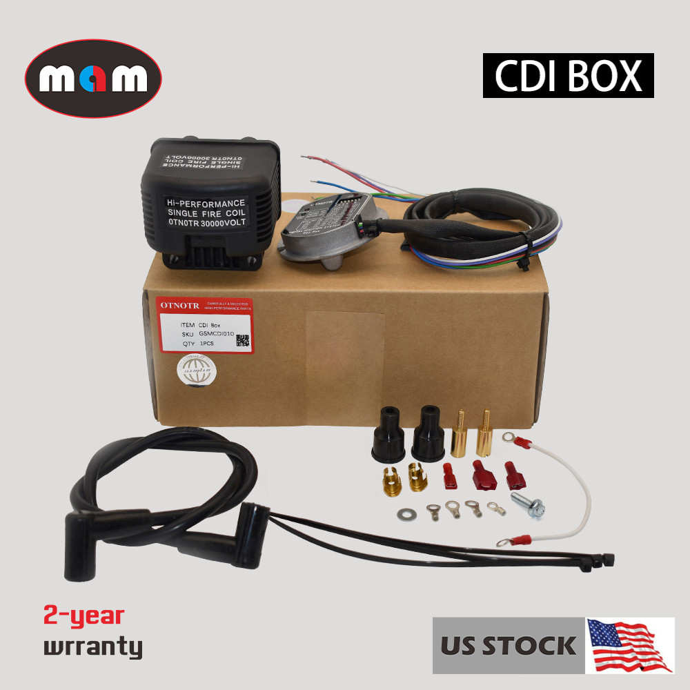 Adjustable ELECTRONIC IGNITION KIT FITS HARLEY EVO Big Twin XL Sportster 70-03