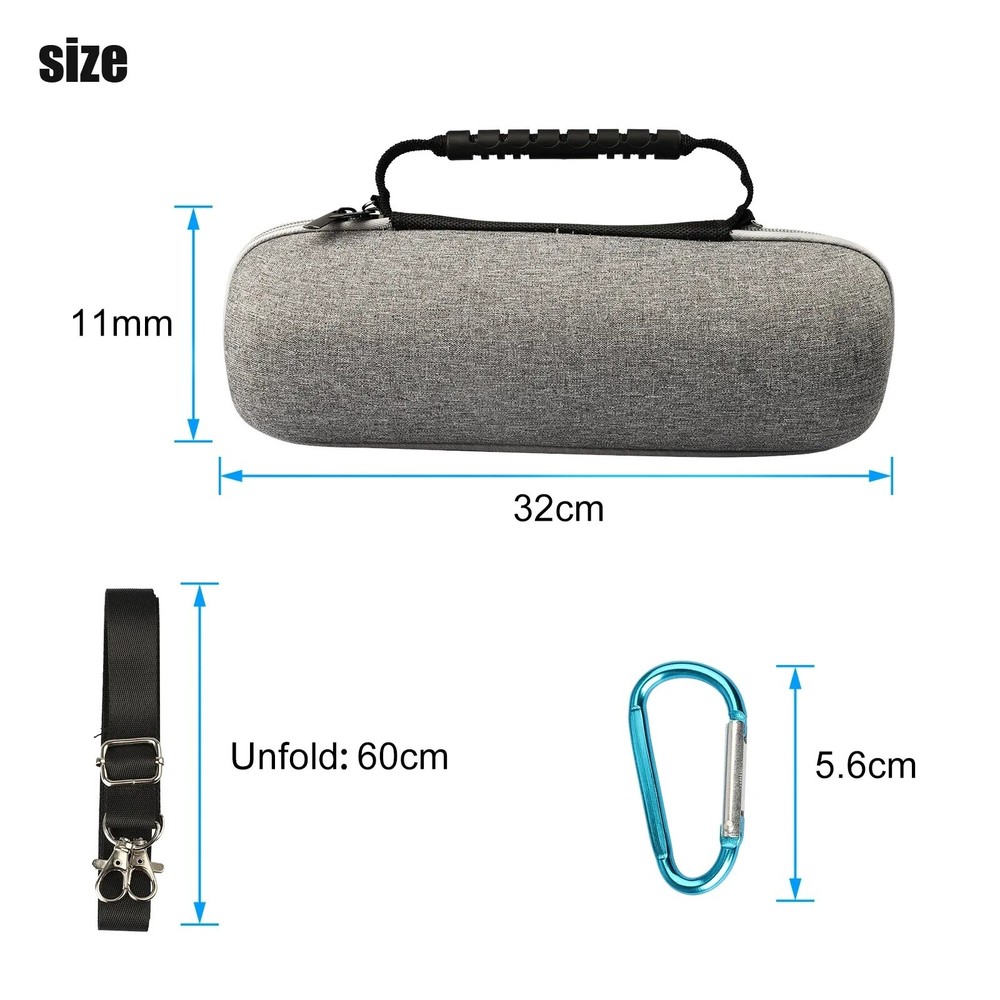Shockproof Travel Bluetooth Speaker Protective Bag Storage Case For JBL Charge 5