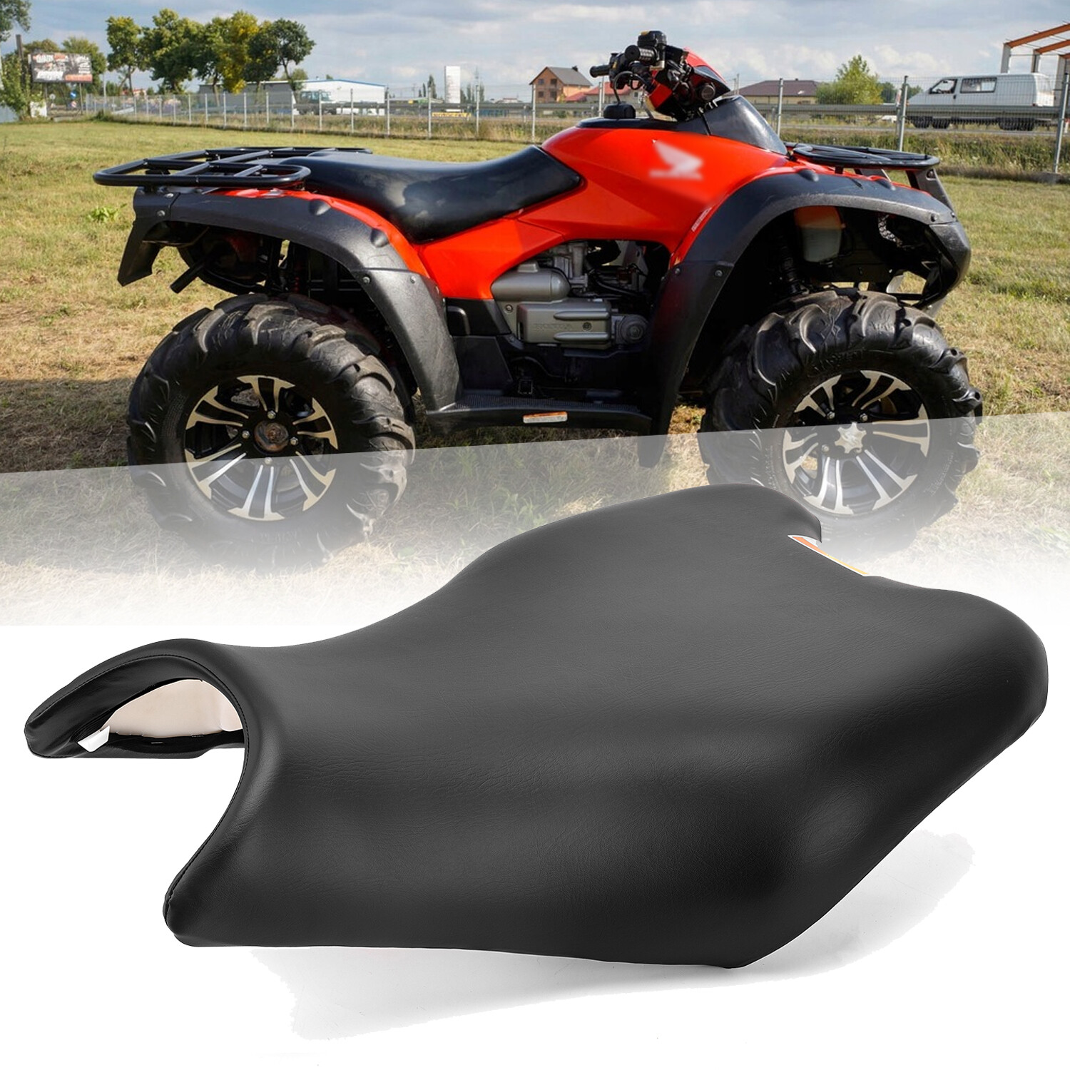 Complete Seat For Honda Rincon 650 TRX650FA TRX650FGA 4x4 2003 2004 2005 Black