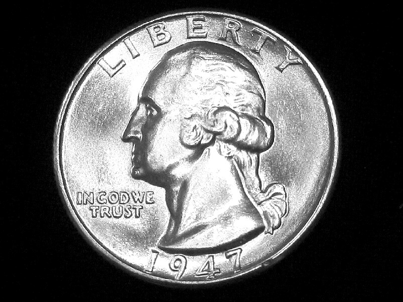 1947 Washington Quarter --- Gem Uncirculated