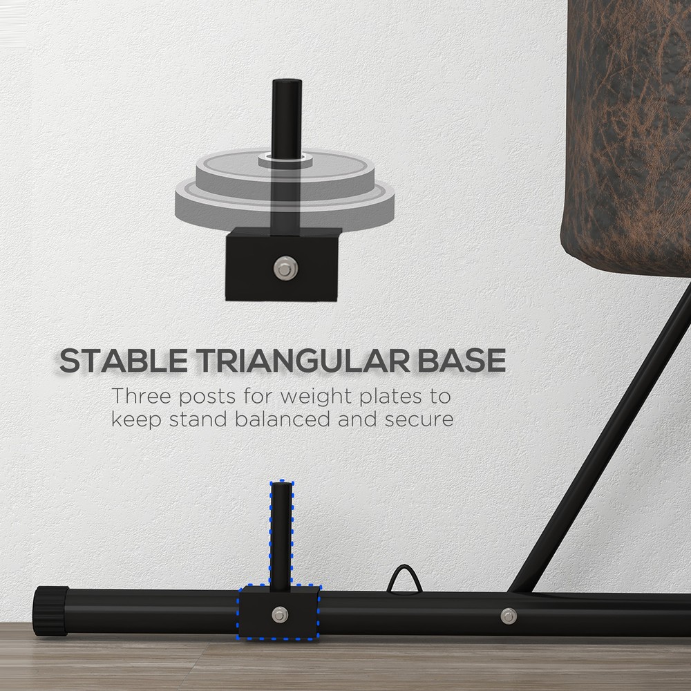 Punch Bag Stand for Heavy Bag, Foldable and Height Adjustable