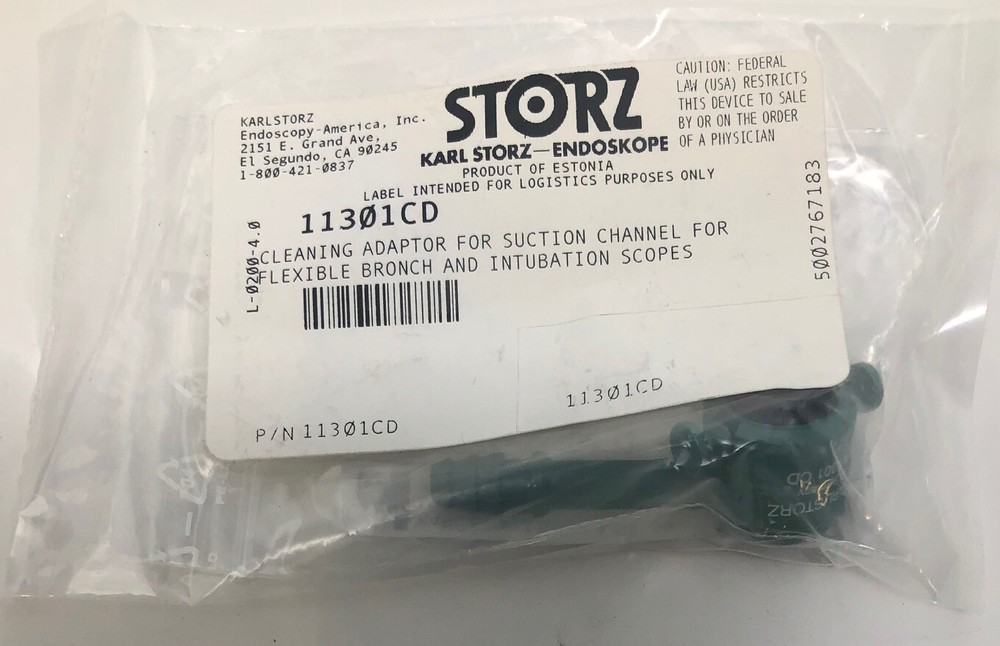 Storz Cleaning / Irrigation  Adaptor for Suction Channel - Reference: 11301CD
