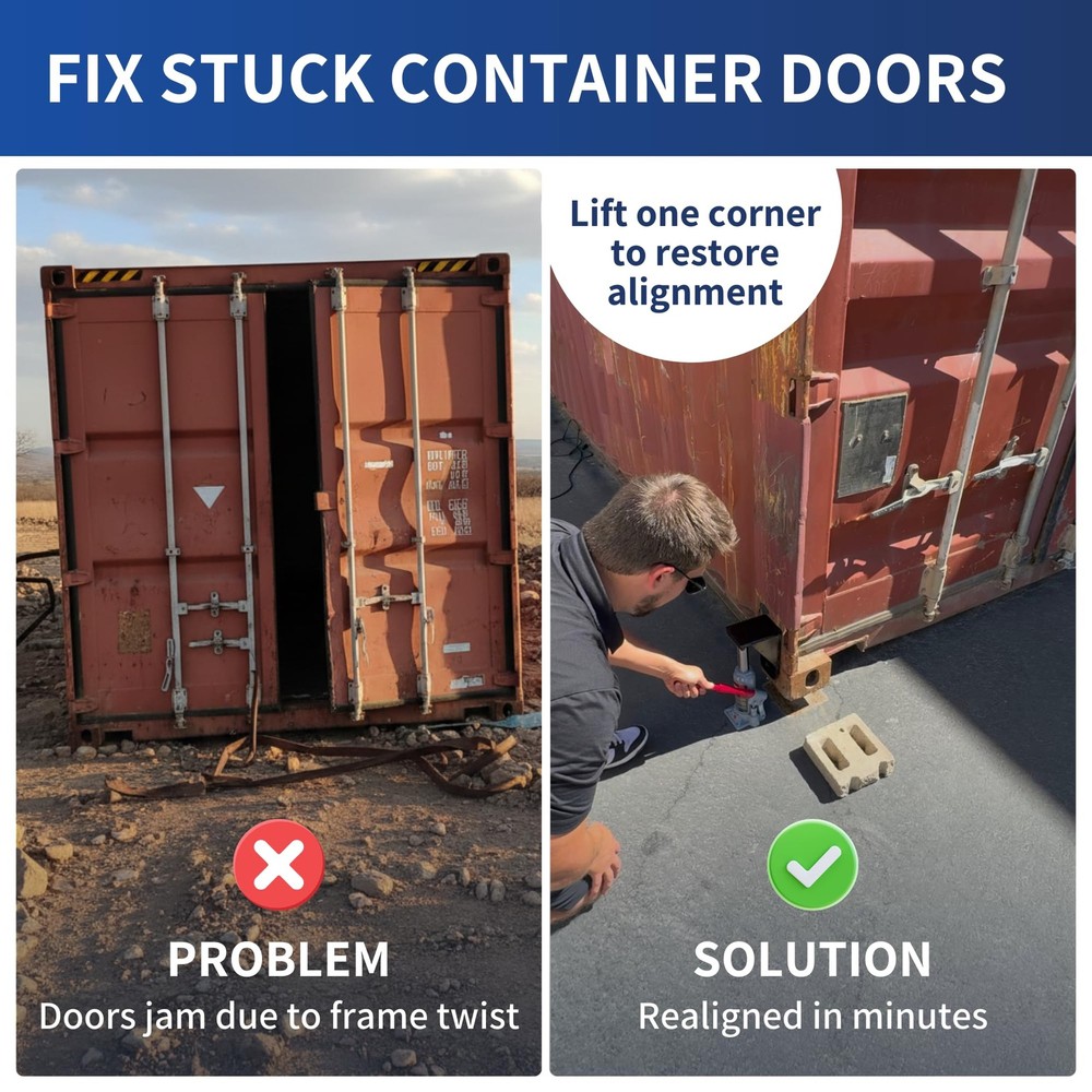Shipping Container Jack Lug – USA Containers ISO Corner Casting Point...