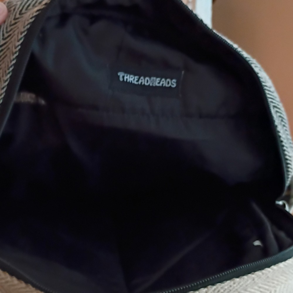 Threadheads Himalayan Hemp Backpack Patterned Multicolor Padded Straps Hiking