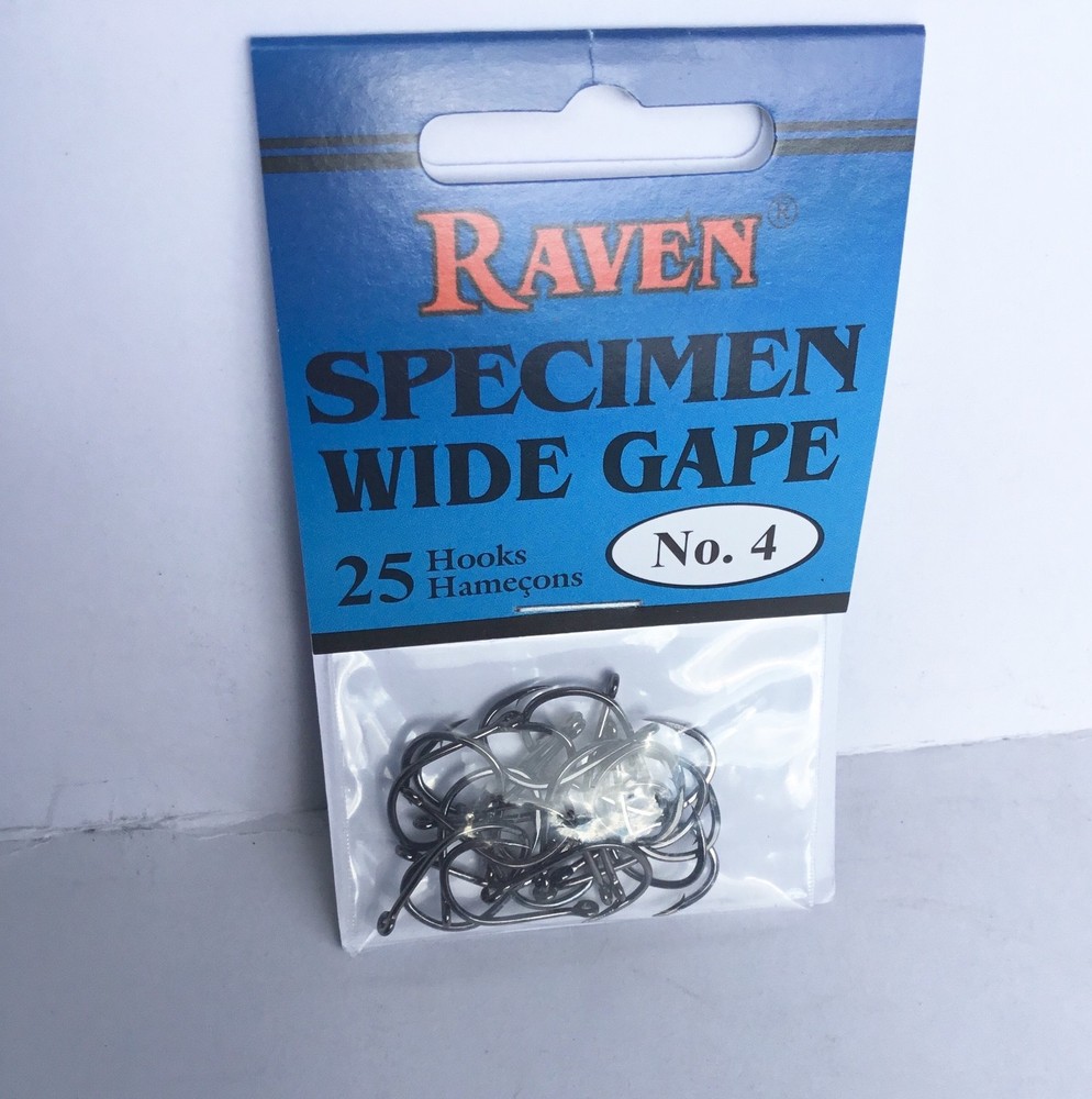 Raven Octopus  Hooks, One 25 Pack, Size # 4