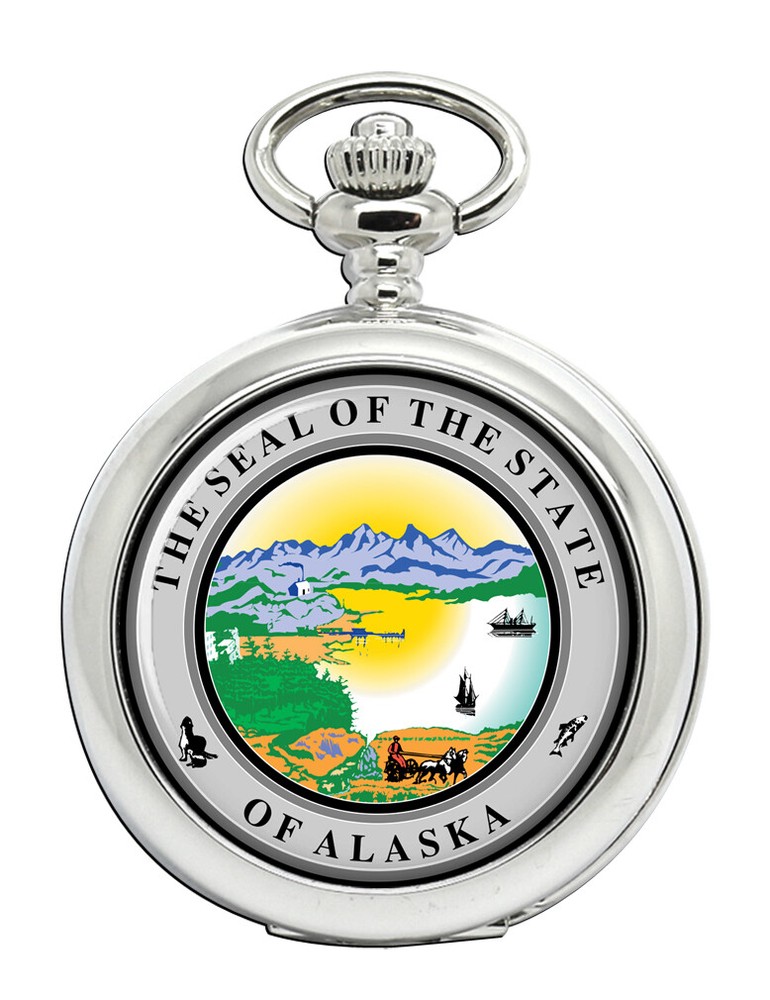 Alaska USA Pocket Watch