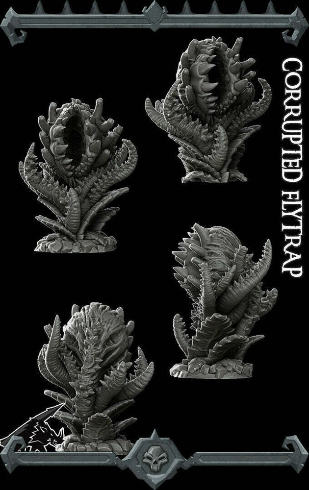 Corrupted Flytrap - Wargaming Miniatures Monster Rocket Pig Games D&D, DnD