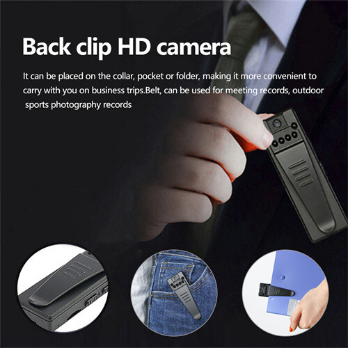Micro Camera 1080P HD Sensor Night Vision Camera Motion Detection Sports DV