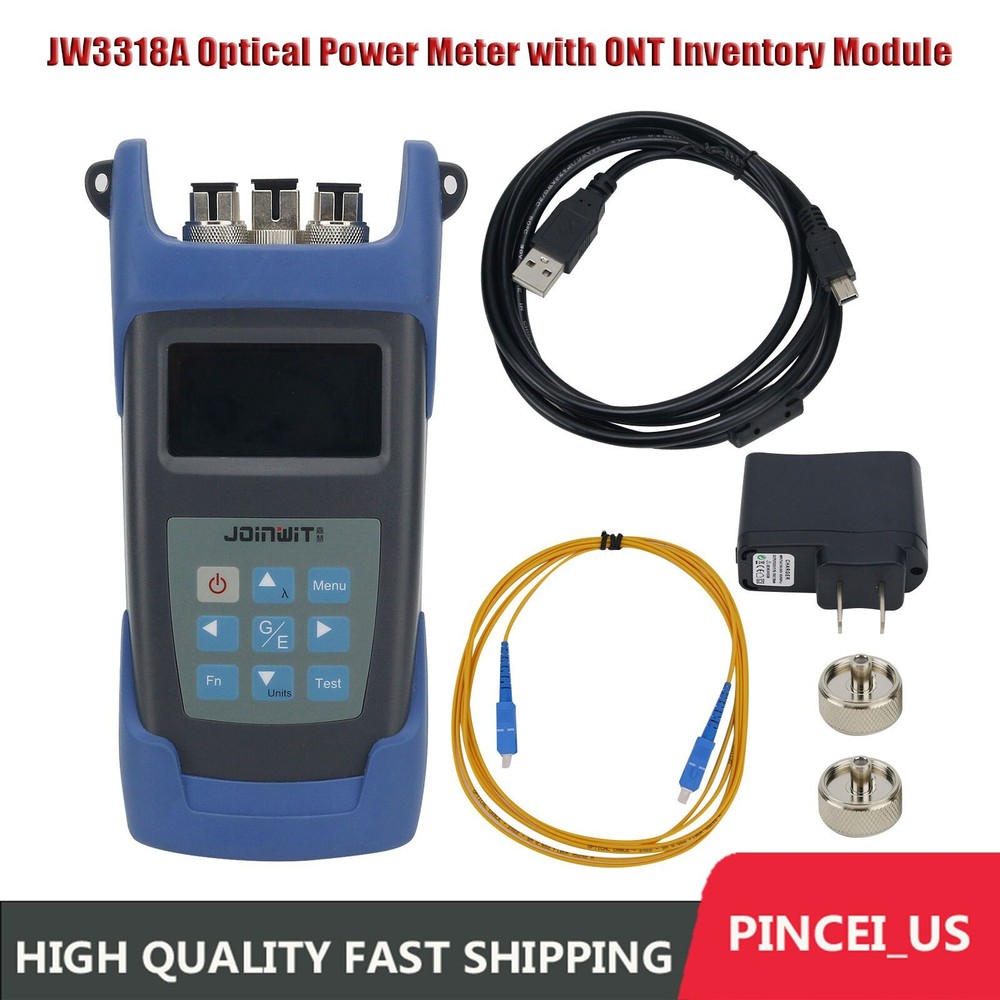 JW3318A Optical Power Meter with ONT Inventory Module & Optical Resource Module