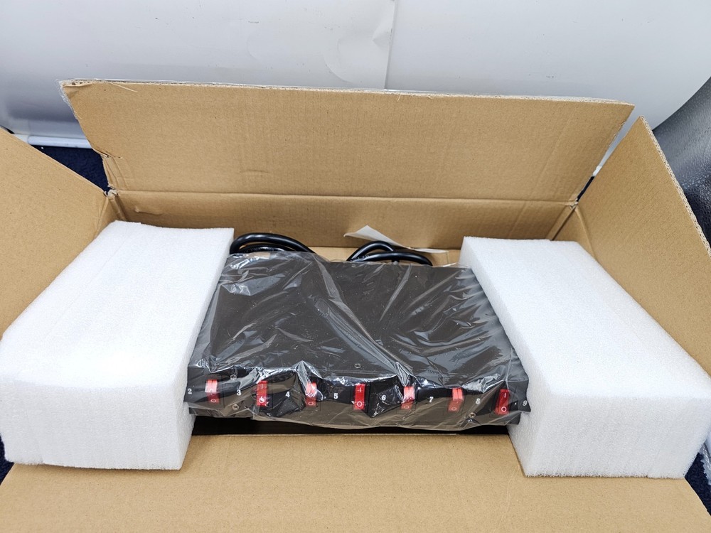 PYLE PDBC70: 15 Amp Power Supply Power Switch Control Unit, Rack Mountable