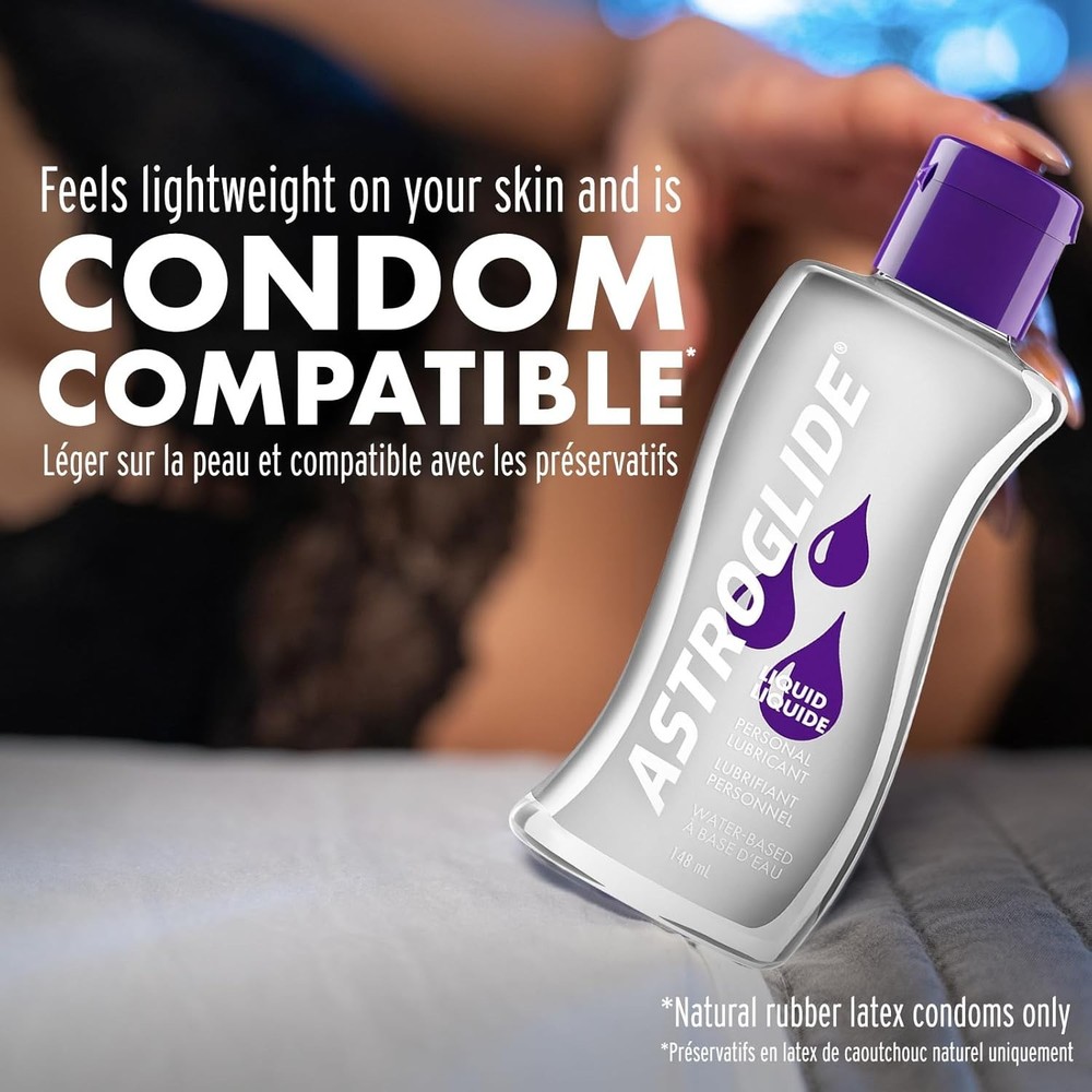 Astroglide Lubricant Condom Compatible 5oz