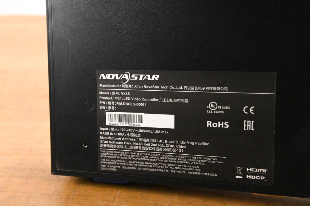 NovaStar VX4S All in One LED Display Controller CG01TXA
