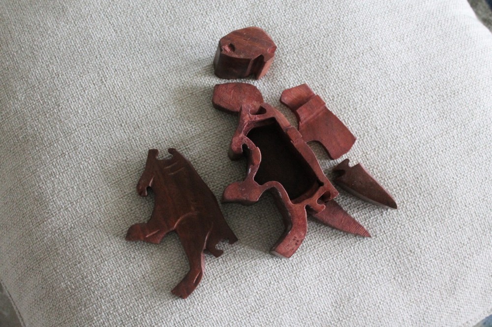 Dinosaur Puzzle Box Chippy Combination Rare Unisex Ring boxes Stacking fun Toy