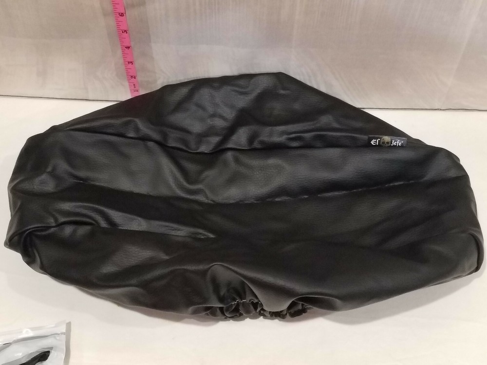 Winch Cover SOLID BLACK DURABLE WEATHER RESISTANT 24" JEFE READ