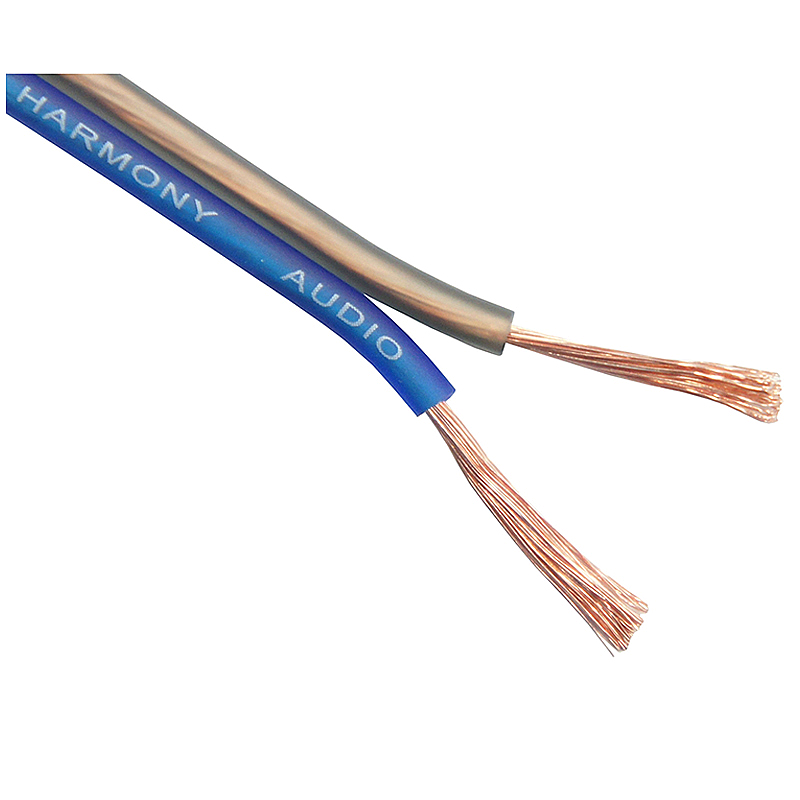 Harmony Audio 16 Gauge CCA Car Home Stereo Matte Blue Speaker Wire Cable 20 Feet