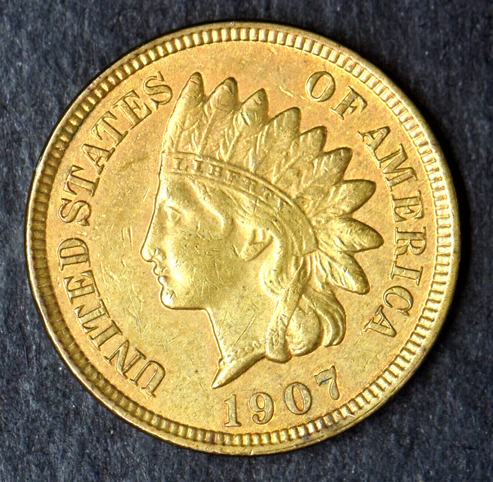 1907 "HIGH GRADE" Indian Head Cent - COINGIANTS -