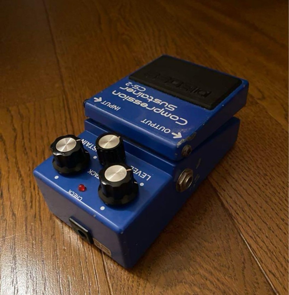 BOSS CS-2 Compression Sustainer Made in Japan ACA Spec Guitar Effect Pedal