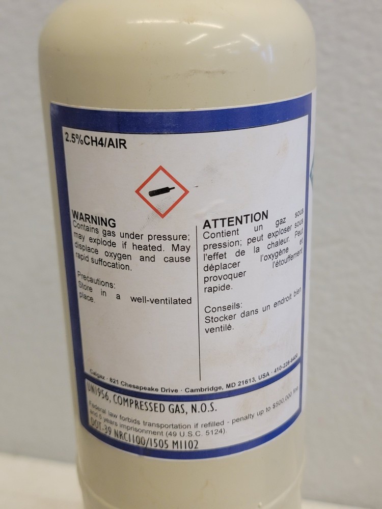 Dräger Zero Air Calibration Gas 4510058