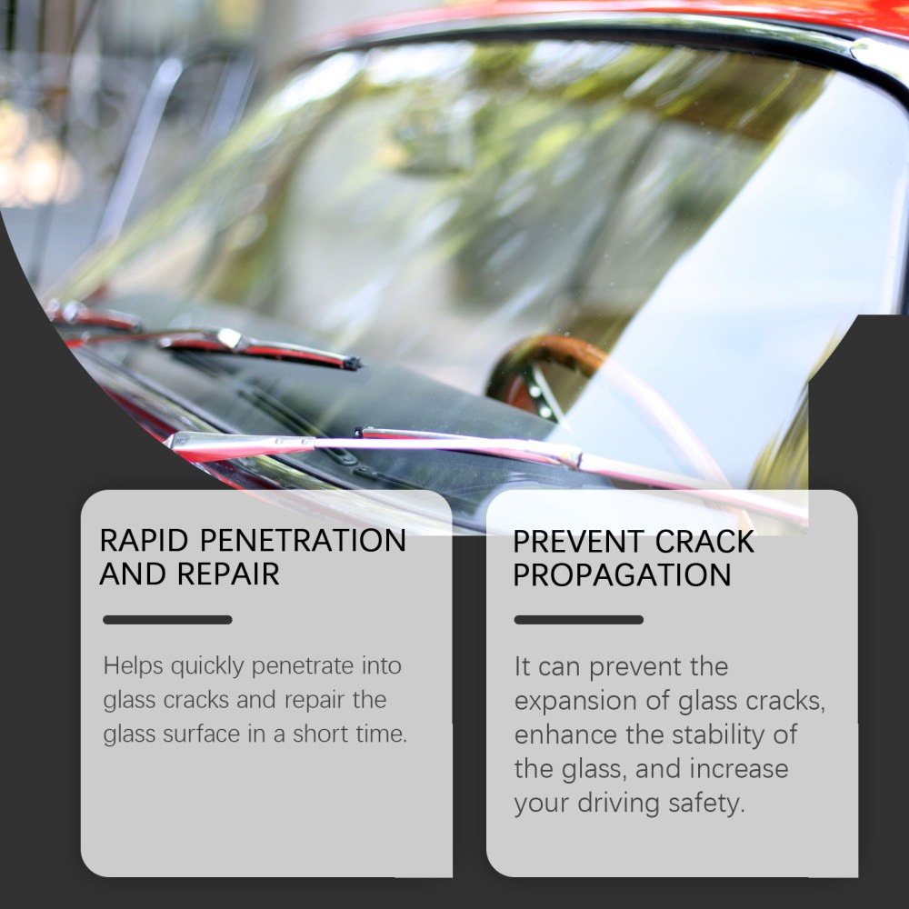 glass repair kit car windshield cra scratch clear vis
