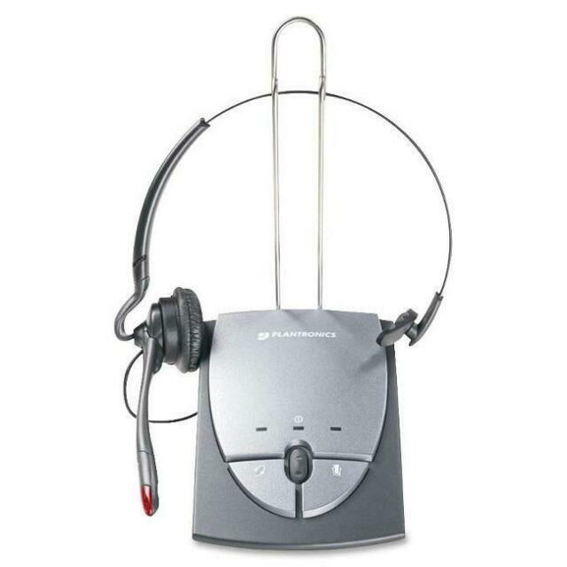 Plantronics S12 Telephone Headset System Convertible Headset With Amplifier ~New