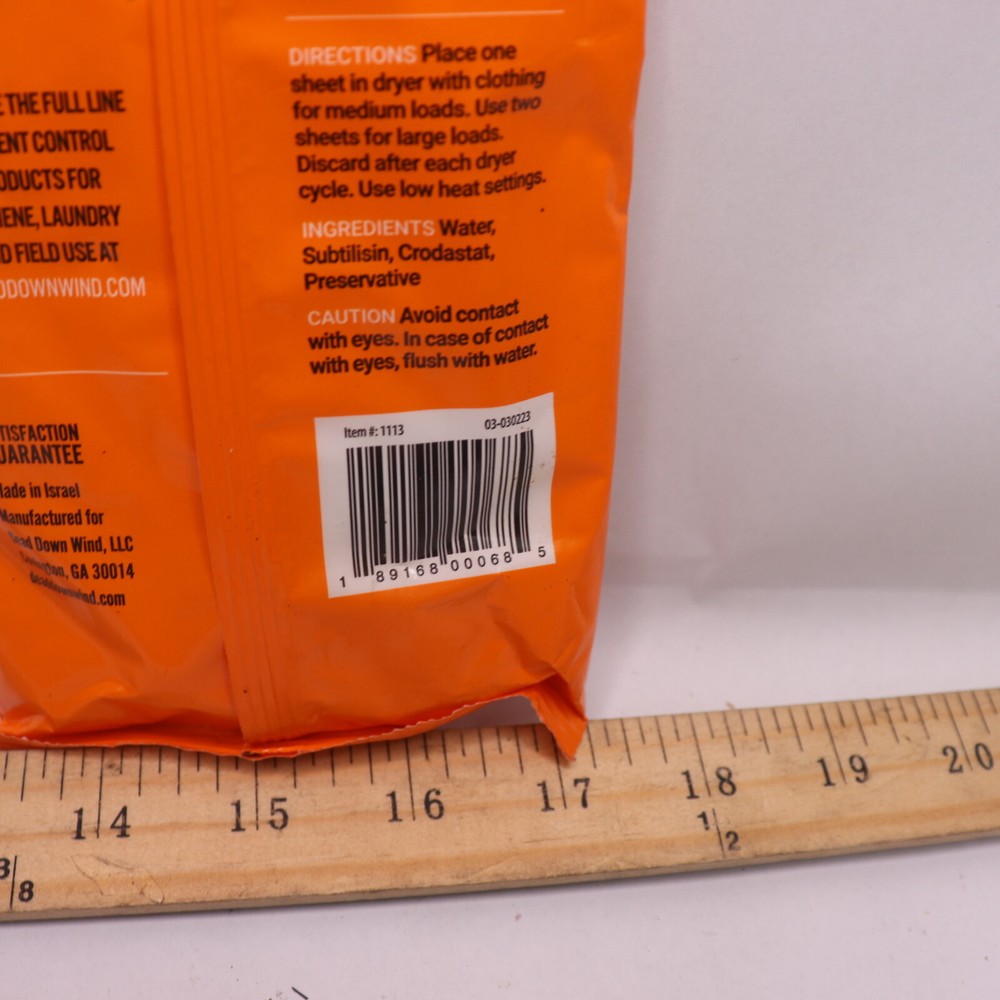 Dead Down Wind Dryer Sheets 1113