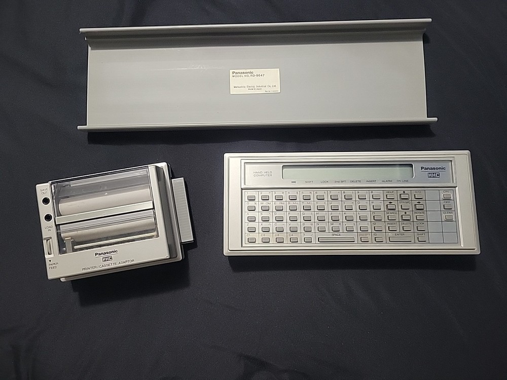 Panasonic HHC RL-H1400 Handheld Computer With Modules Printer Tested Working