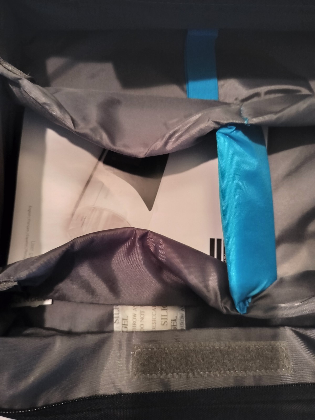 New ResMed Airsense 11 Padded CPAP Carry Case W/ Shoulder Strap Gray Travel Bag