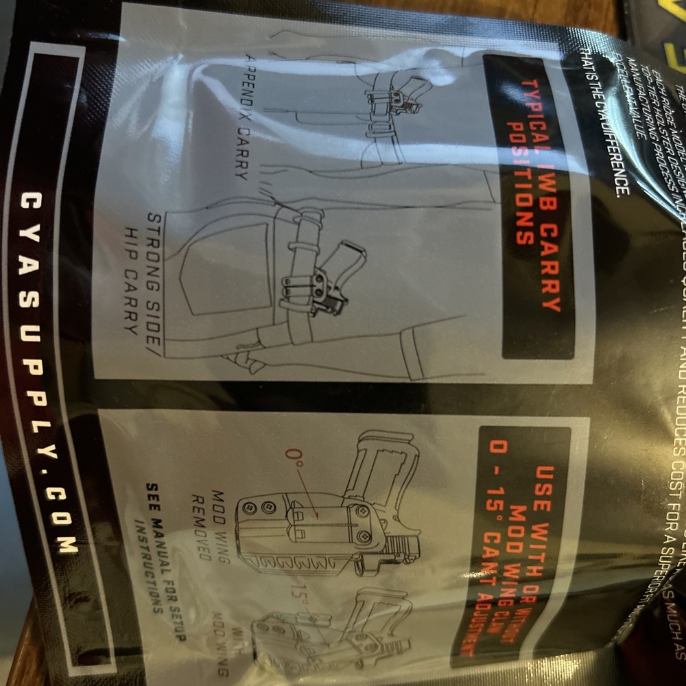 Concealment IWB Holster