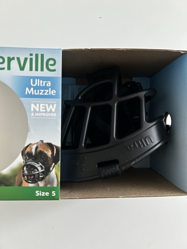 Baskerville Ultra Muzzle Size 5 Plastic Dog Muzzle