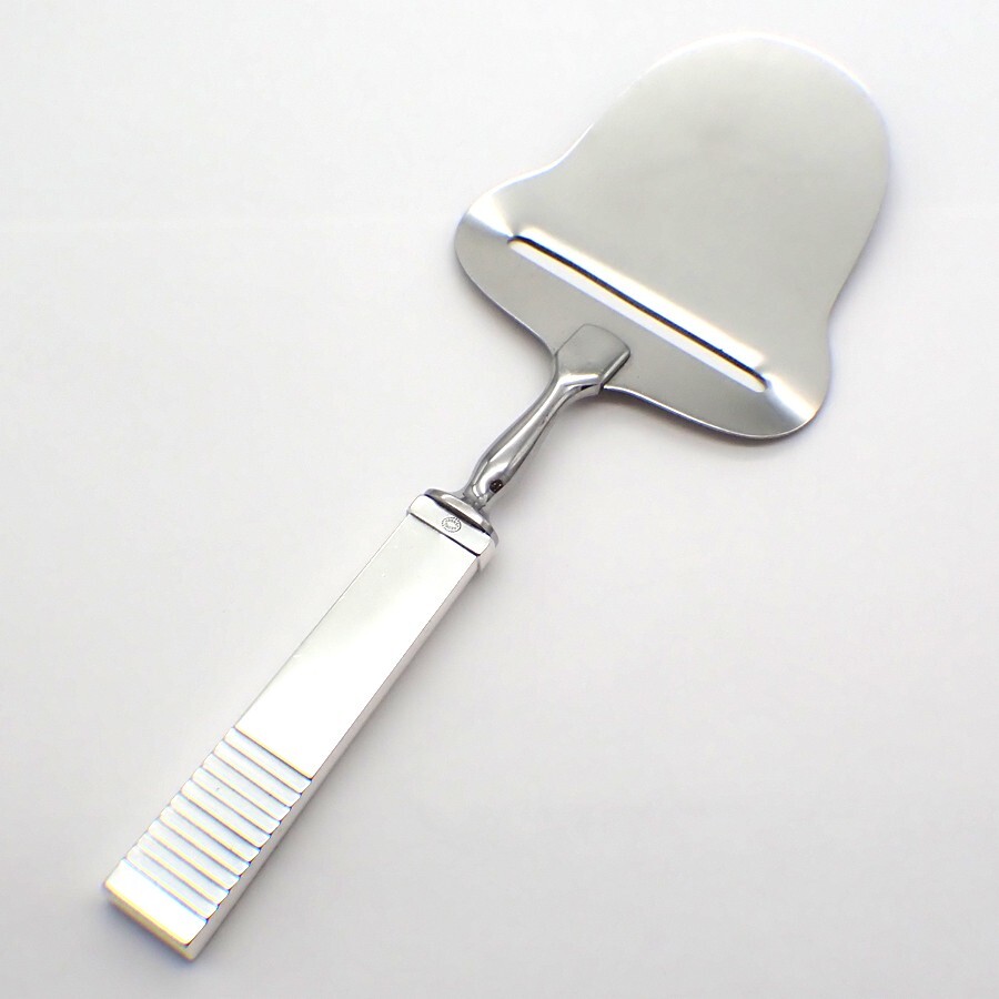 Georg Jensen Parallel Cheese Plain Sterling Silver 1931 Denmark