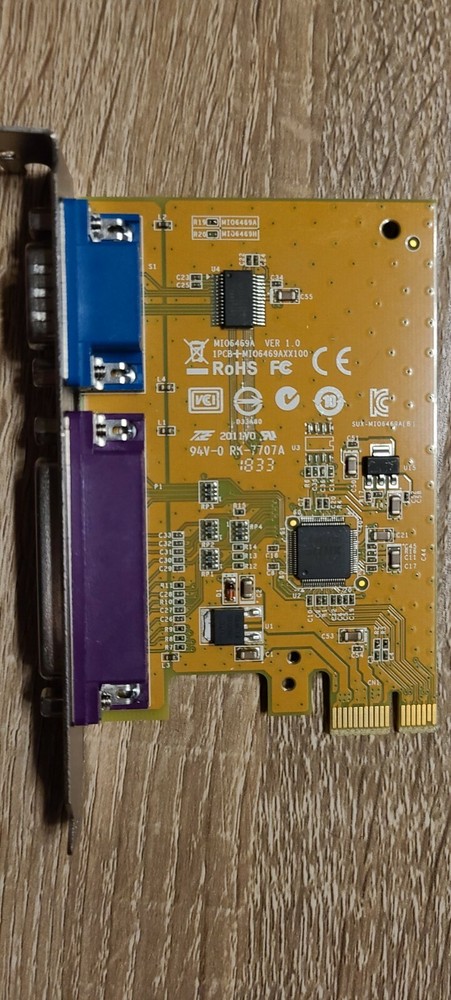 Dell PCIE Interface Serial & Parallel Expansion Card Full Height, 0YCJ85
