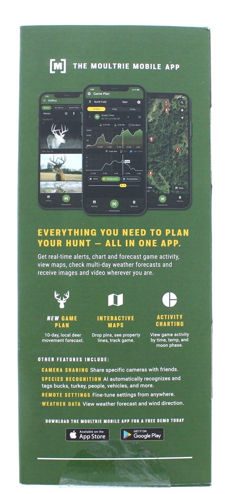 Moultrie Mobile Edge 2 Cellular Trail Camera 2Pack Kit