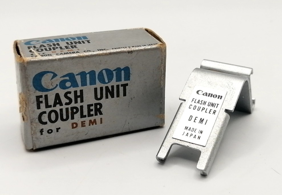 🎦👀✨MINT✨ Canon Flash Unit Coupler for DEMI From JAPAN